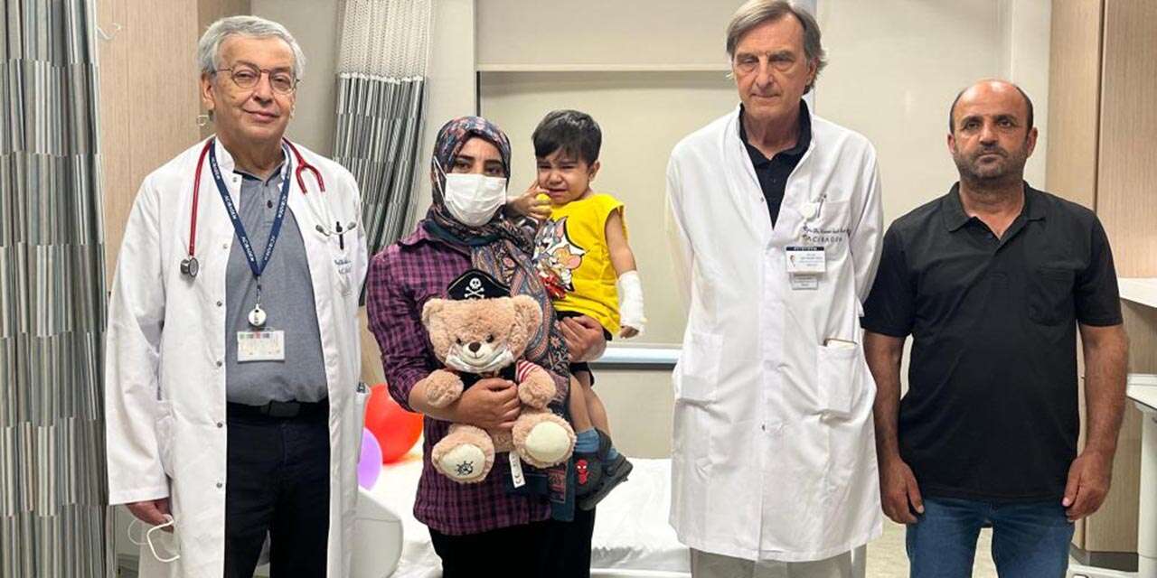 Acı dolu geçmiş bu sefer yaşam umudu buldu! 3 yaşındaki Doruk sağlığına kavuştu