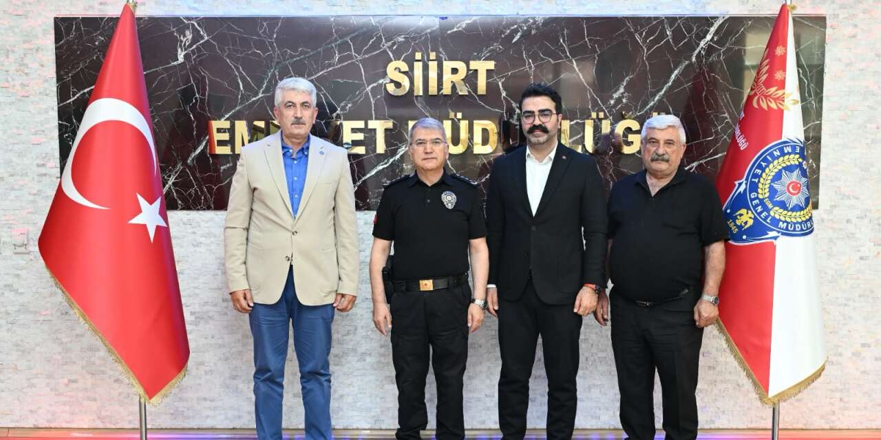 Konya’nın yetiştirdiği başarılı emniyet müdürü Siirt’te iz bırakıyor