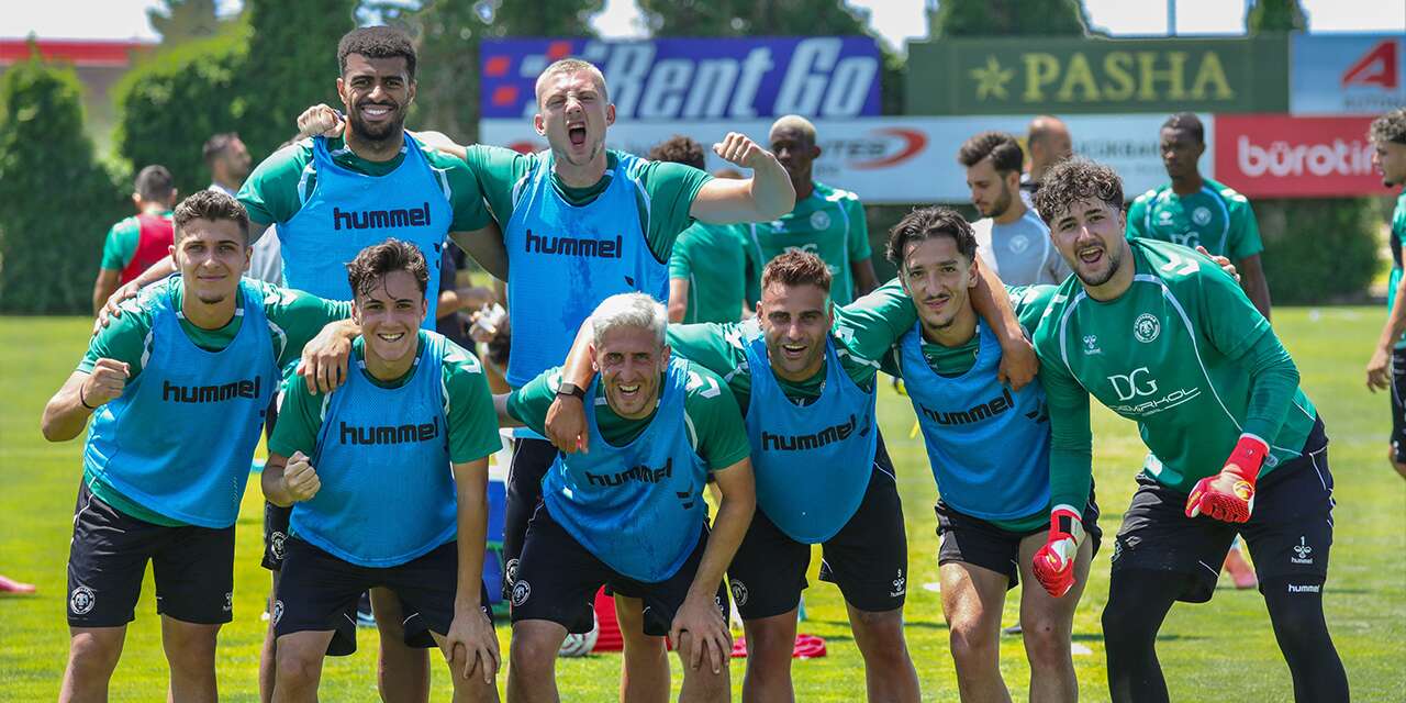 Konyaspor kampta ilk etabı tamamladı! Slovenya yolculuğu başlıyor