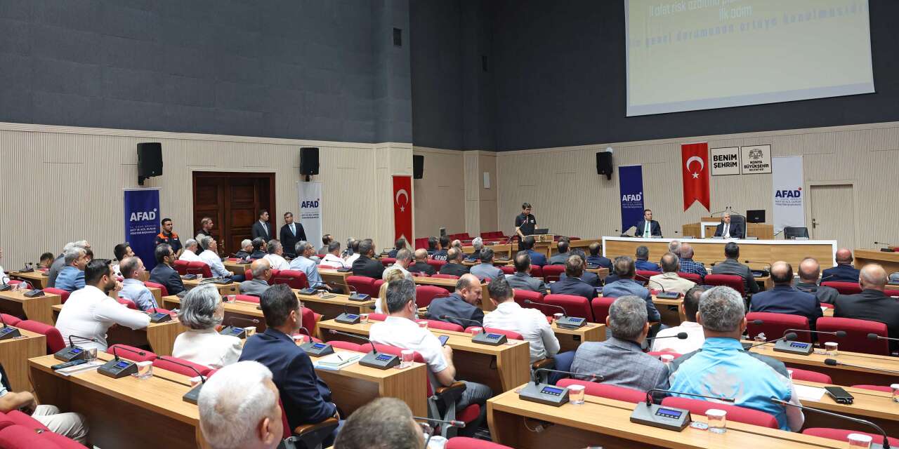 Konya’da afet hazırlığı başladı