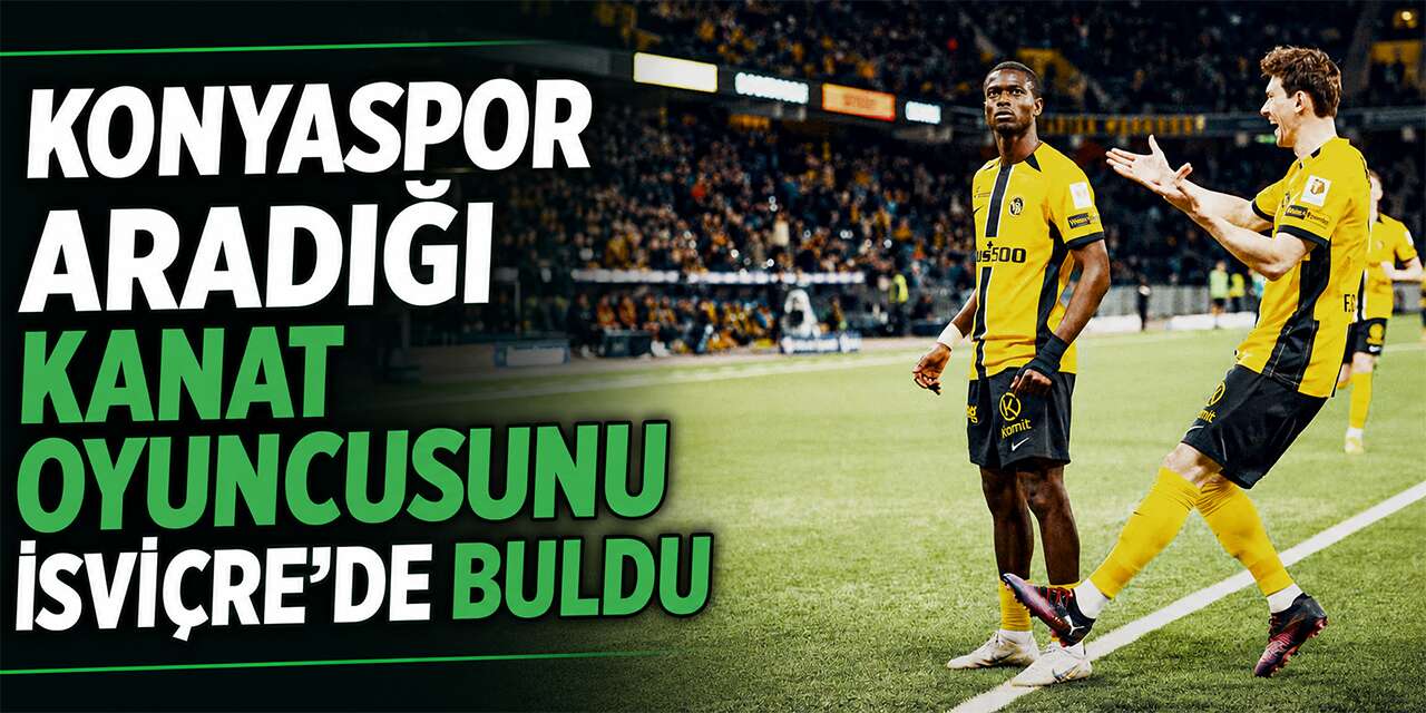Konyaspor aradığı kanat oyuncusunu İsviçre’de buldu