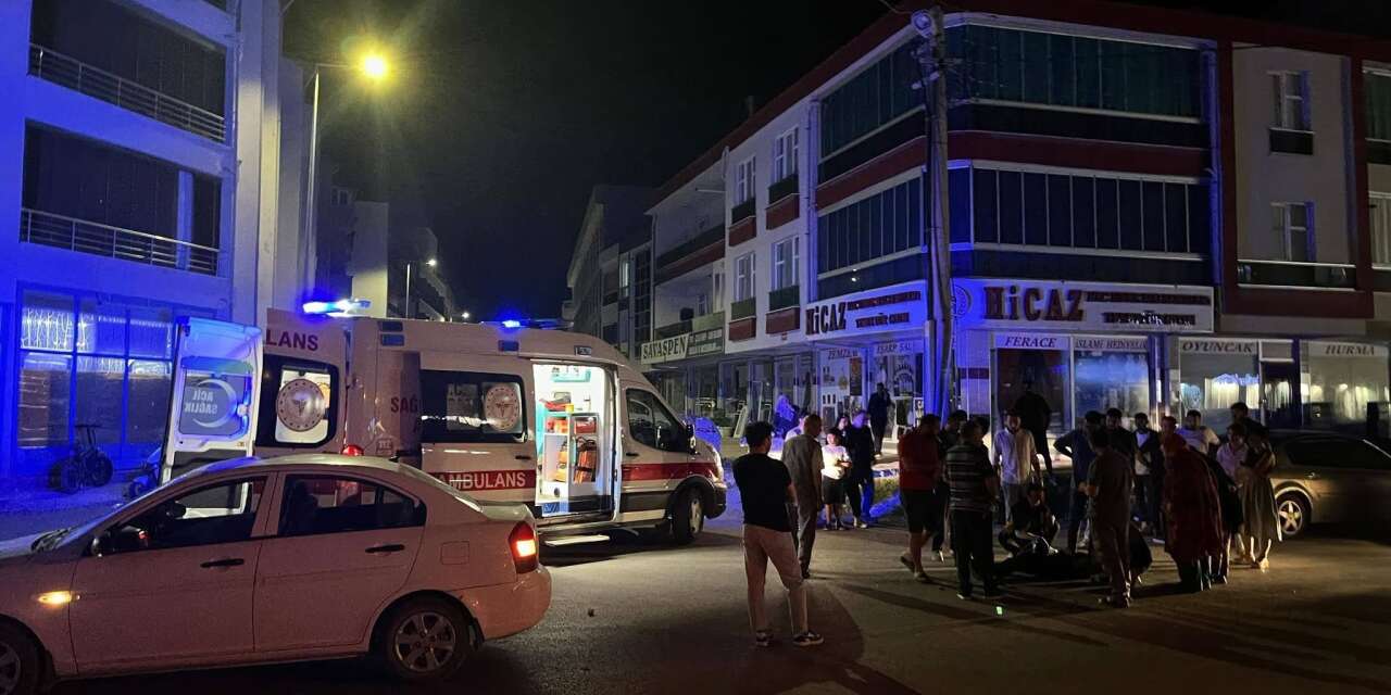 Konya’da otomobille çarpışan motosiklet sürücüsü yaralandı