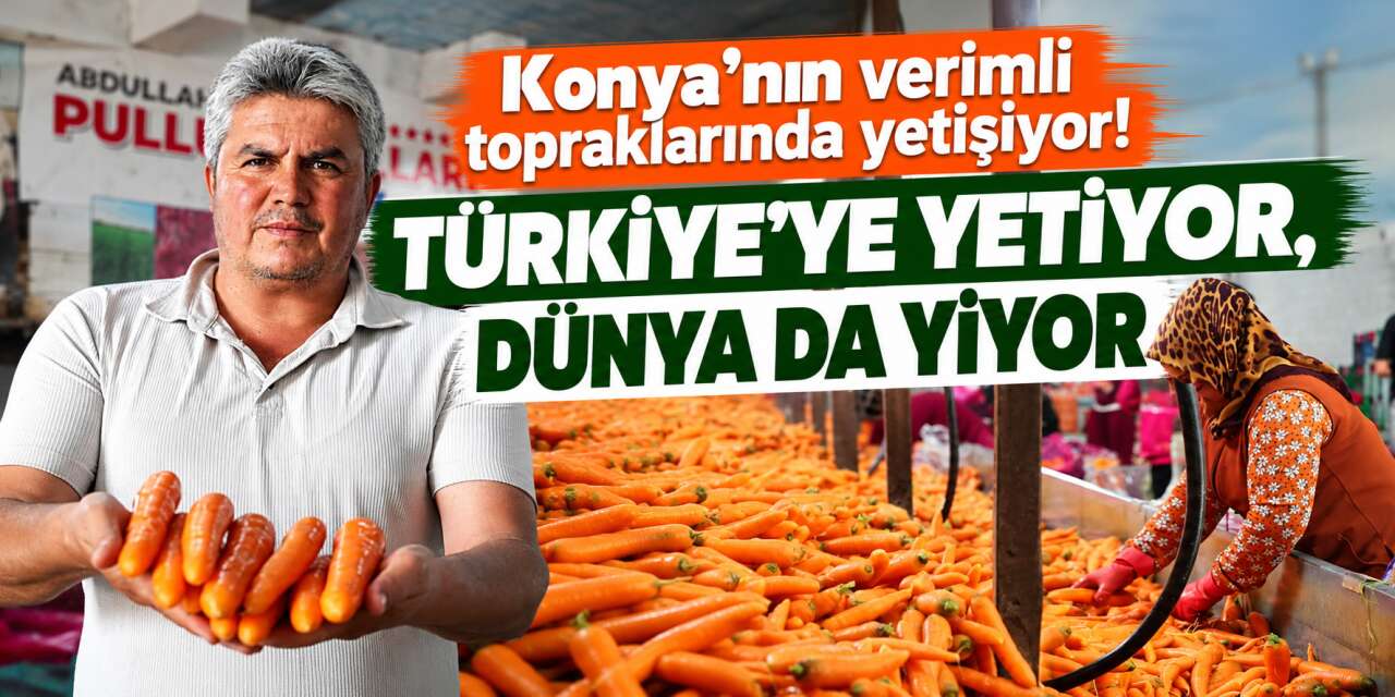 Konya’dan dünyaya uzanan lezzet köprüsü! 120 gün çocuk gibi bakıyorlar