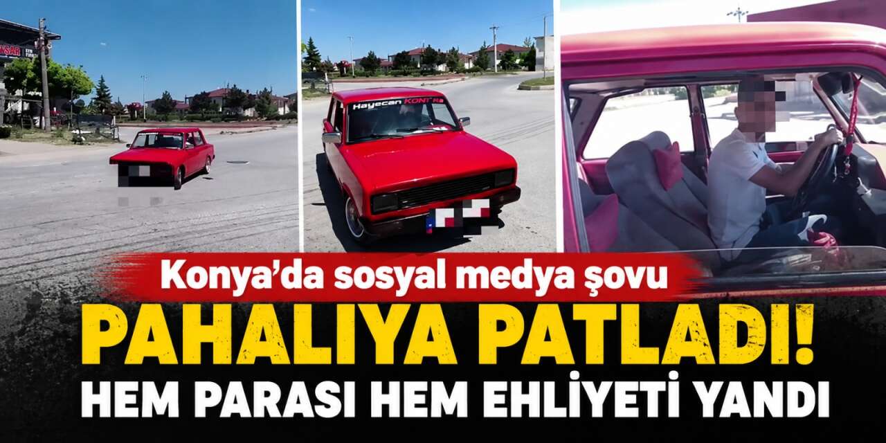 Konya’da sosyal medya paylaşımı başını yaktı! 311 bin TL ceza yedi
