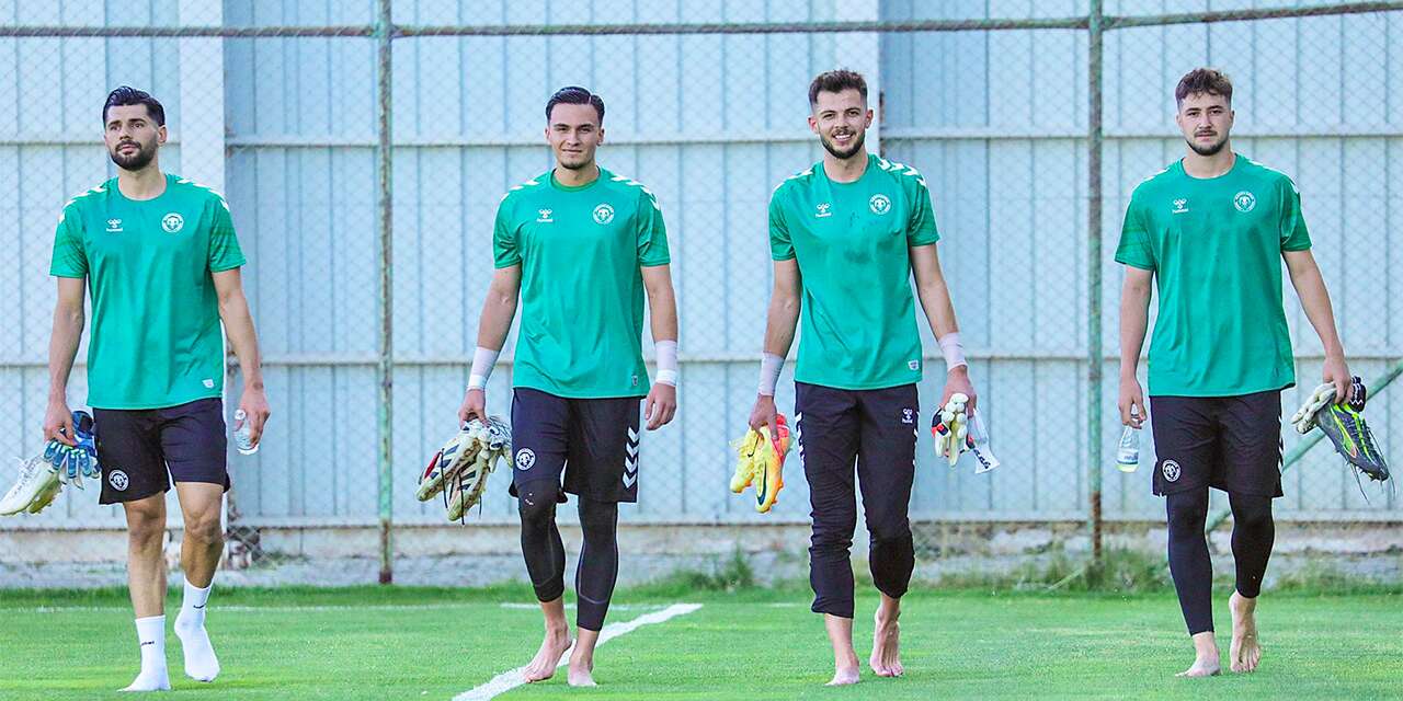 Konyaspor’un genç kalecisi veda etti