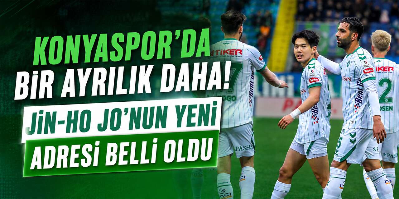Konyaspor'da bir ayrılık daha! Jin-ho Jo kiralandı