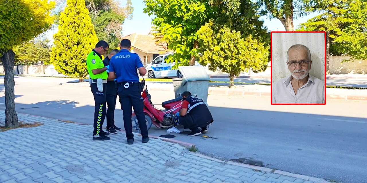 63 yaşındaki adam motosiklet üzerinde kalbine yenik düştü