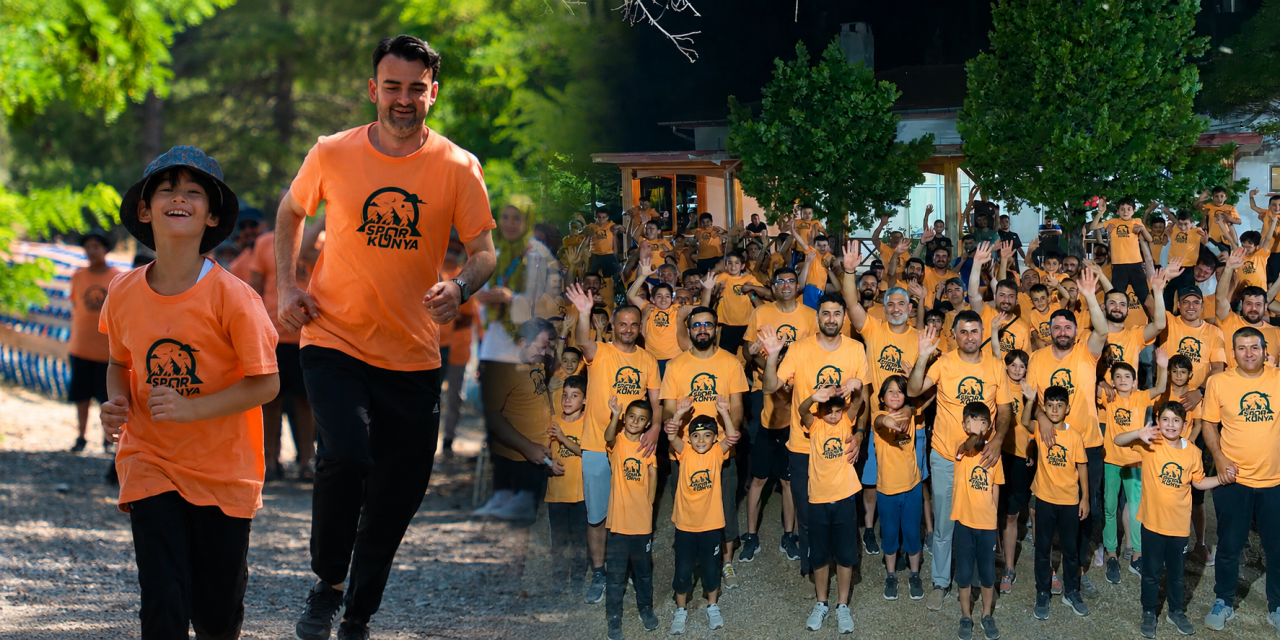 Konya'da Baba-Oğul Kampına büyük ilgi! 600 kişi doğada buluştu