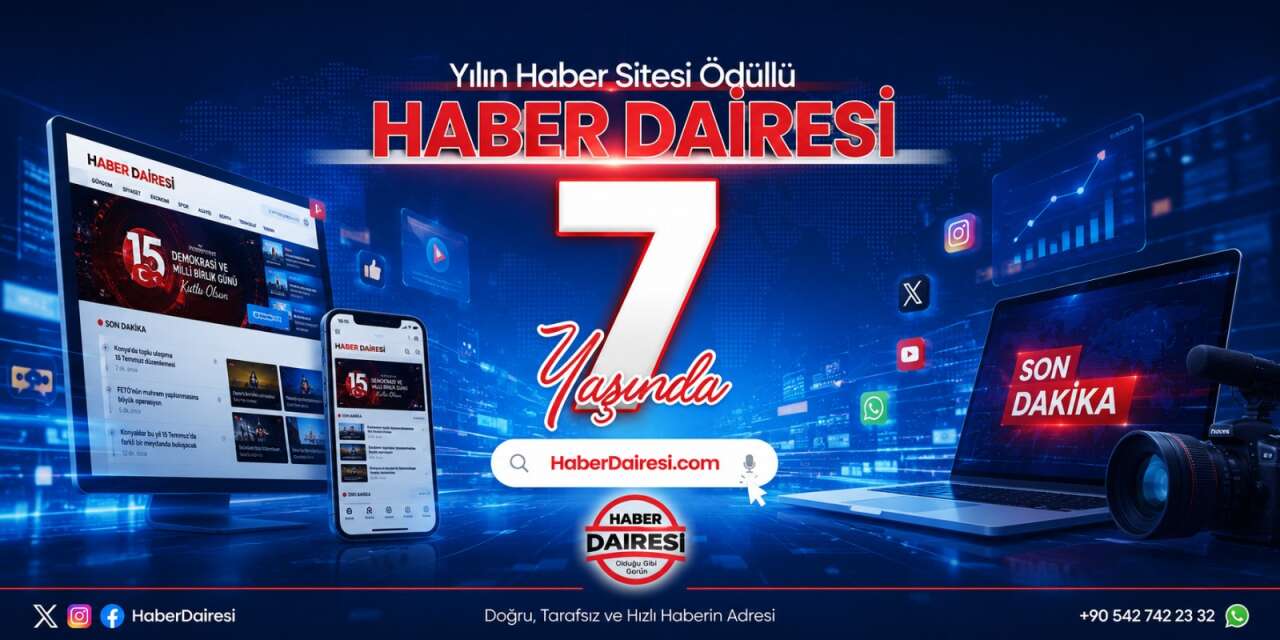 Konya’nın dijital habercilik markası Haber Dairesi 7 yaşında