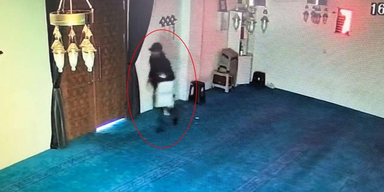 Camiye girip bağış kutusunu kırdı! 100 bin TL ile kayıplara karıştı