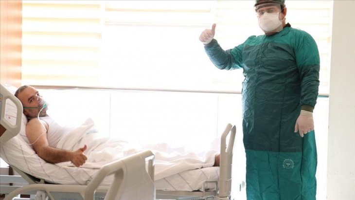 Plazma tedavisi uygulanan Kovid-19 hastasında sevindirici gelişme