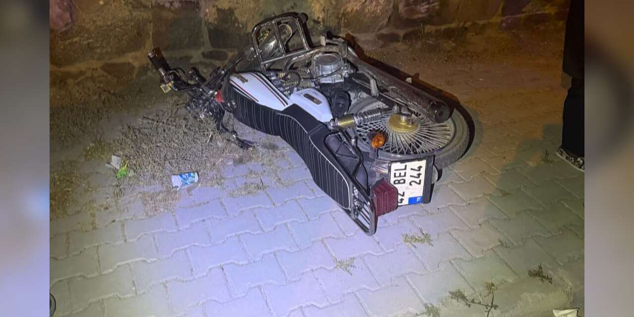 Konya'da motosiklet kazası! Yaralılar var