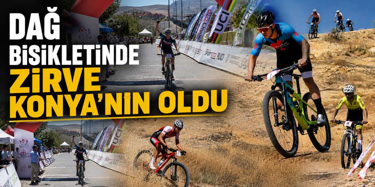 Konya Büyükşehirli pedal Ahmet Can Akpınar Türkiye şampiyonluğuna uzandı