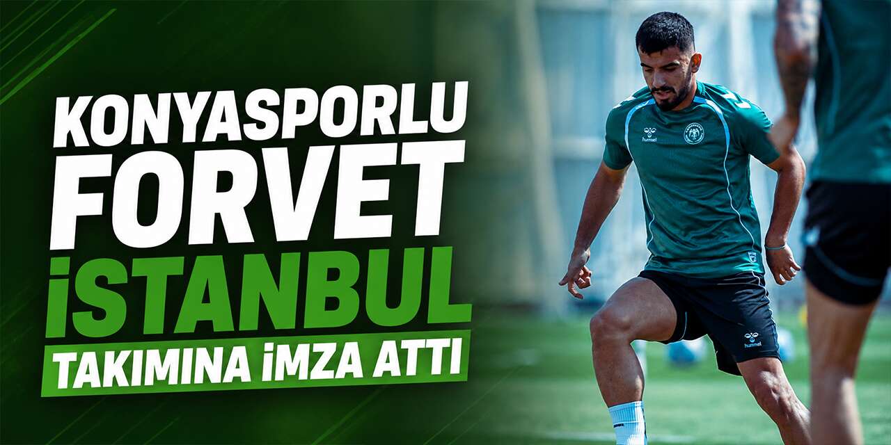 Konyaspor’un genç forveti İstanbul ekibine imza attı