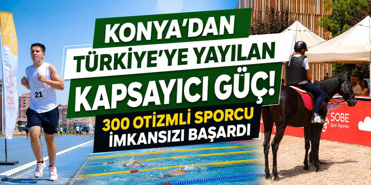 Konya'da üç gün boyunca spor, umut ve başarı konuşuldu