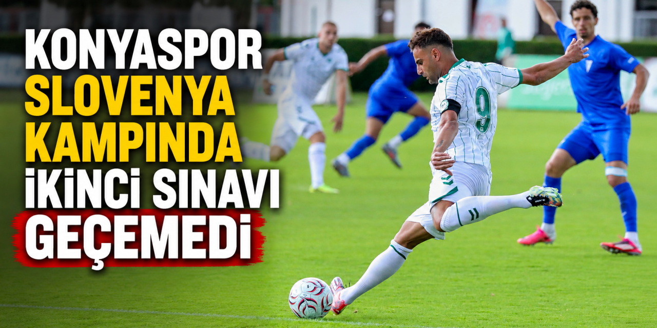 Konyaspor ikinci hazırlık maçında mağlup oldu