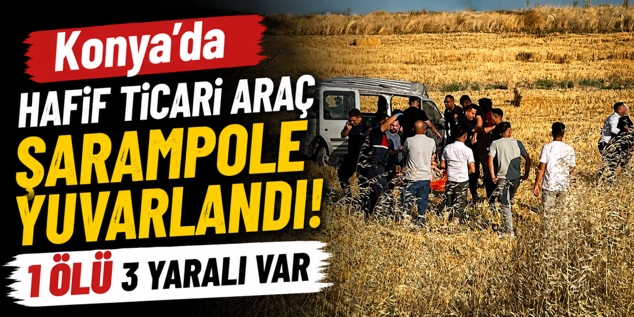 Konya'da kaza! Akşehir - Yunak yolunda bir kadın yaşamını yitirdi