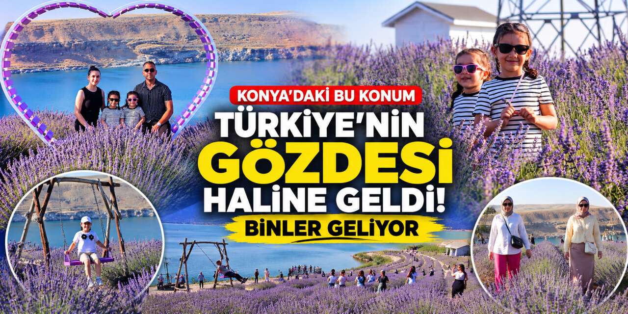 Konya’nın iki gizli cenneti açığa çıktı! Her yerden akın ediyorlar