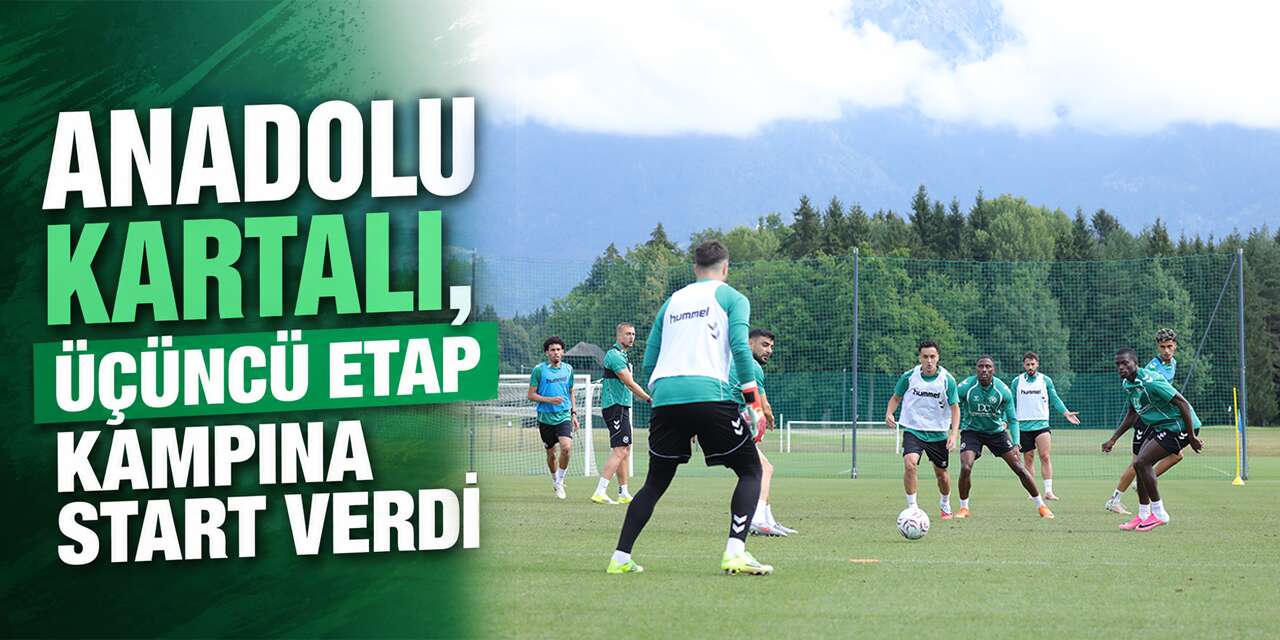 Konyaspor, üçüncü etap kamp çalışmalarına başladı