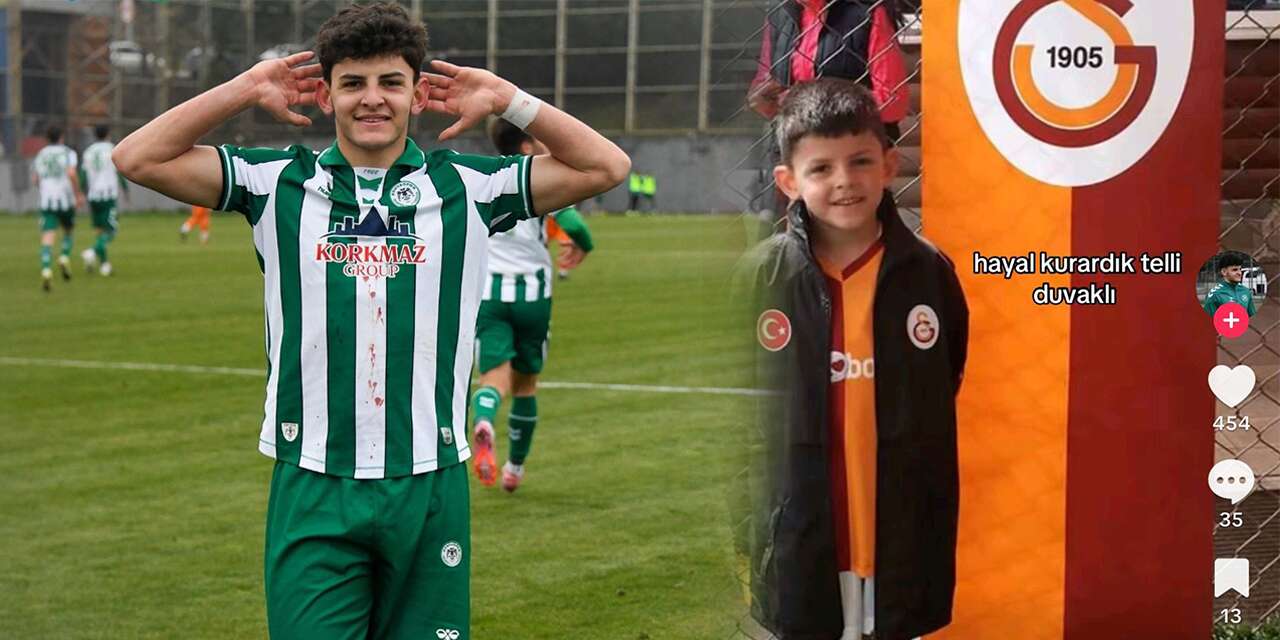Konyasporlu futbolcunun yaptığı paylaşım başını yaktı! İlişiği kesildi