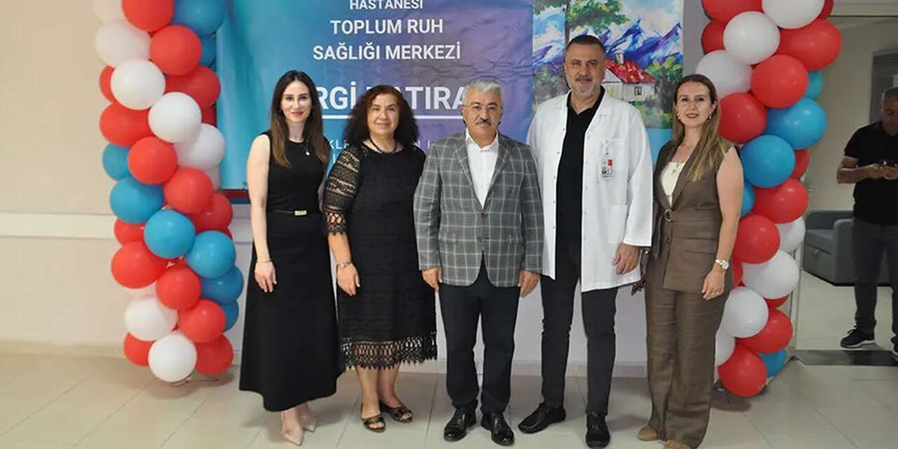 TRSM danışanlarının emekleri Konya'da sergilendi