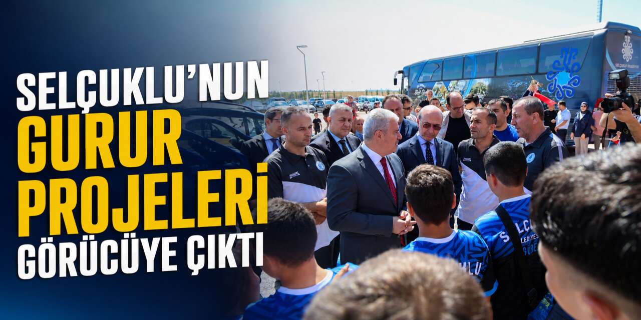 Selçuklu'nun örnek yatırımlarına tam not geldi