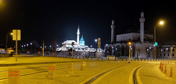 Sokağa çıkma yasağı sonrası Konya