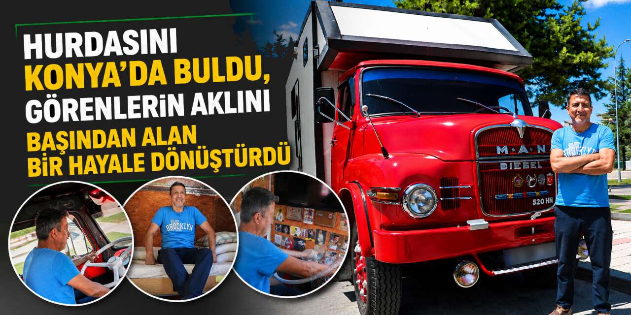 Efsaneler ölmez! Konya’da hurdadan aldı, şimdi gören telefona sarılıyor