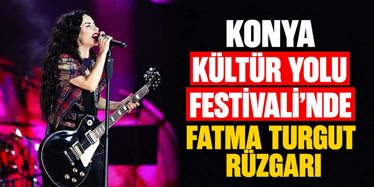 Konya’da Fatma Turgut konseri yoğun ilgi gördü