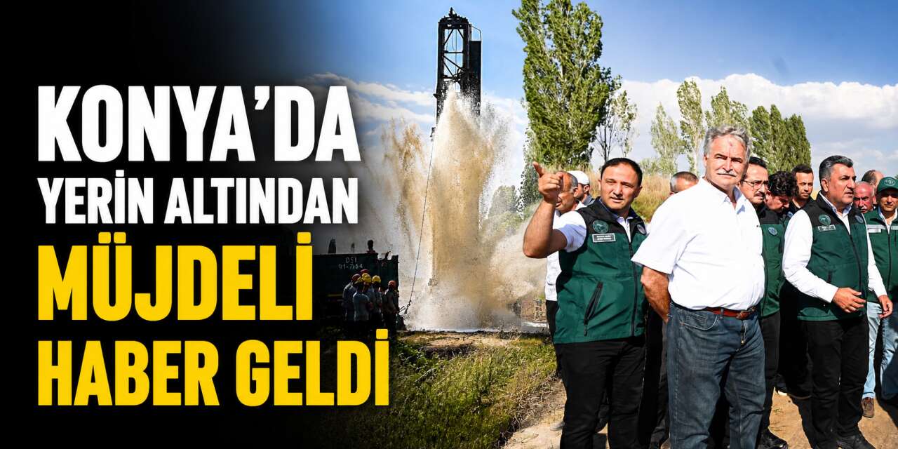 Konya’da topraktan bereket fışkırdı! 17 atış tam isabet