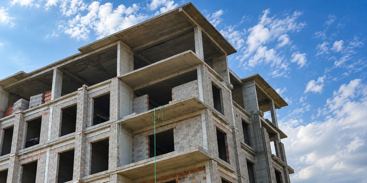 İnşaatta acı ölüm! 41 yaşındaki işçinin başına beton blok düştü