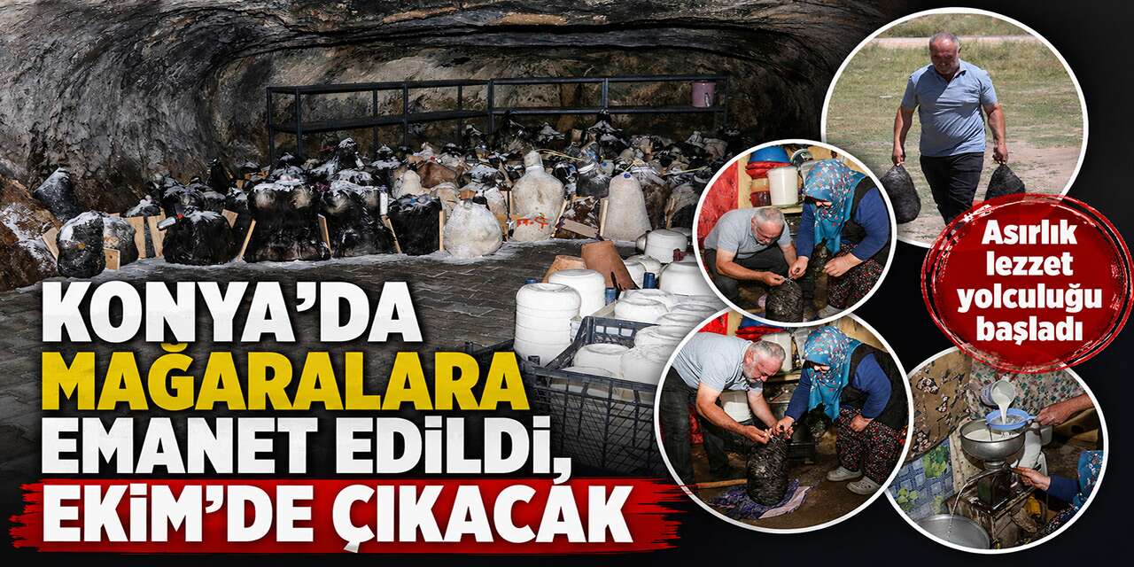 Meram Kızılören'in sabır ve emek isteyen asırlık lezzeti doğaya emanet edildi