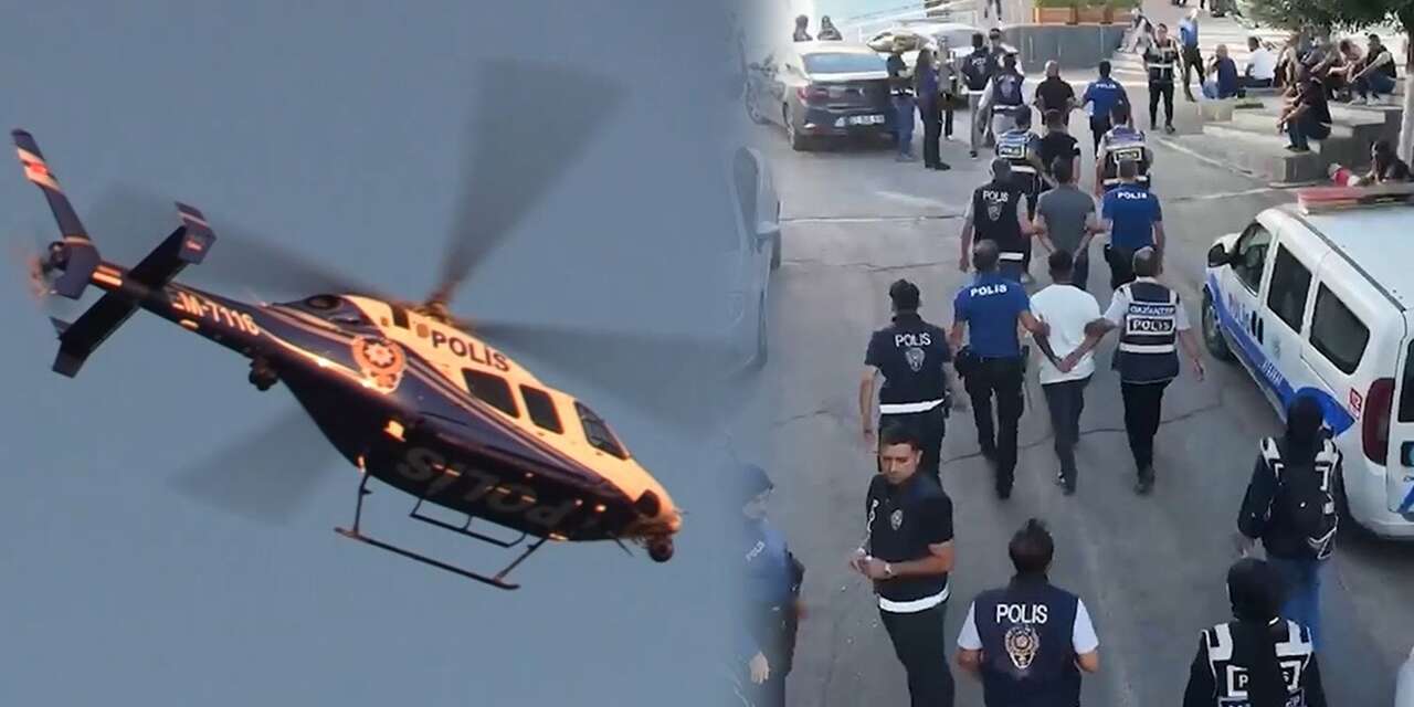Türkiye güne operasyonla başladı! 3 bin polis görev aldı, 382 gözaltı var