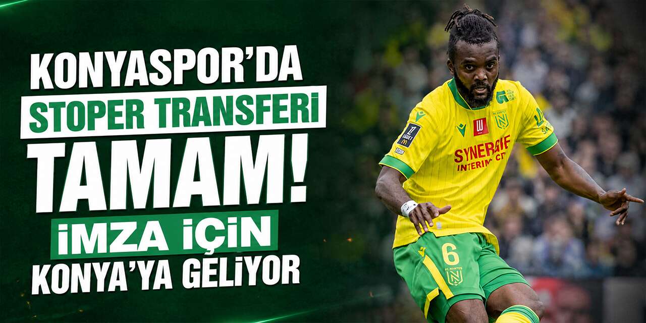 Konyaspor’un yeni transferi imza için geliyor