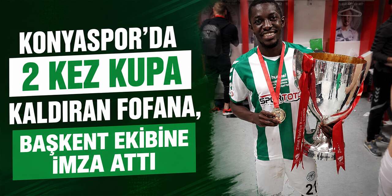 Konyaspor’un eski yıldızı Fofana 1. Lig ekibine imza attı