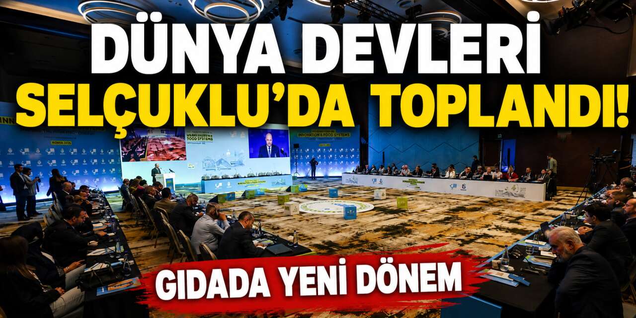 Geleceğin gıda haritası Selçuklu'da çizildi! 11 ülkeden geldiler