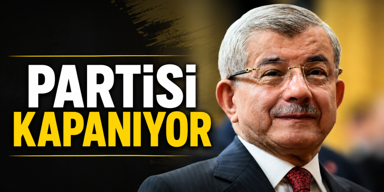 Ahmet Davutoğlu pes etti! Partisi kapanıyor