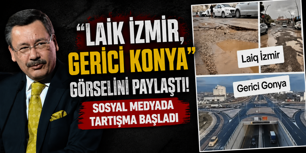 Melih Gökçek “Gerici Konya” paylaşımı yaptı, ortalık karıştı