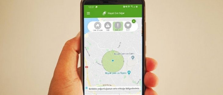 Kovid-19 ile mücadelede 'Hayat Eve Sığar' mobil uygulaması hayata geçirildi