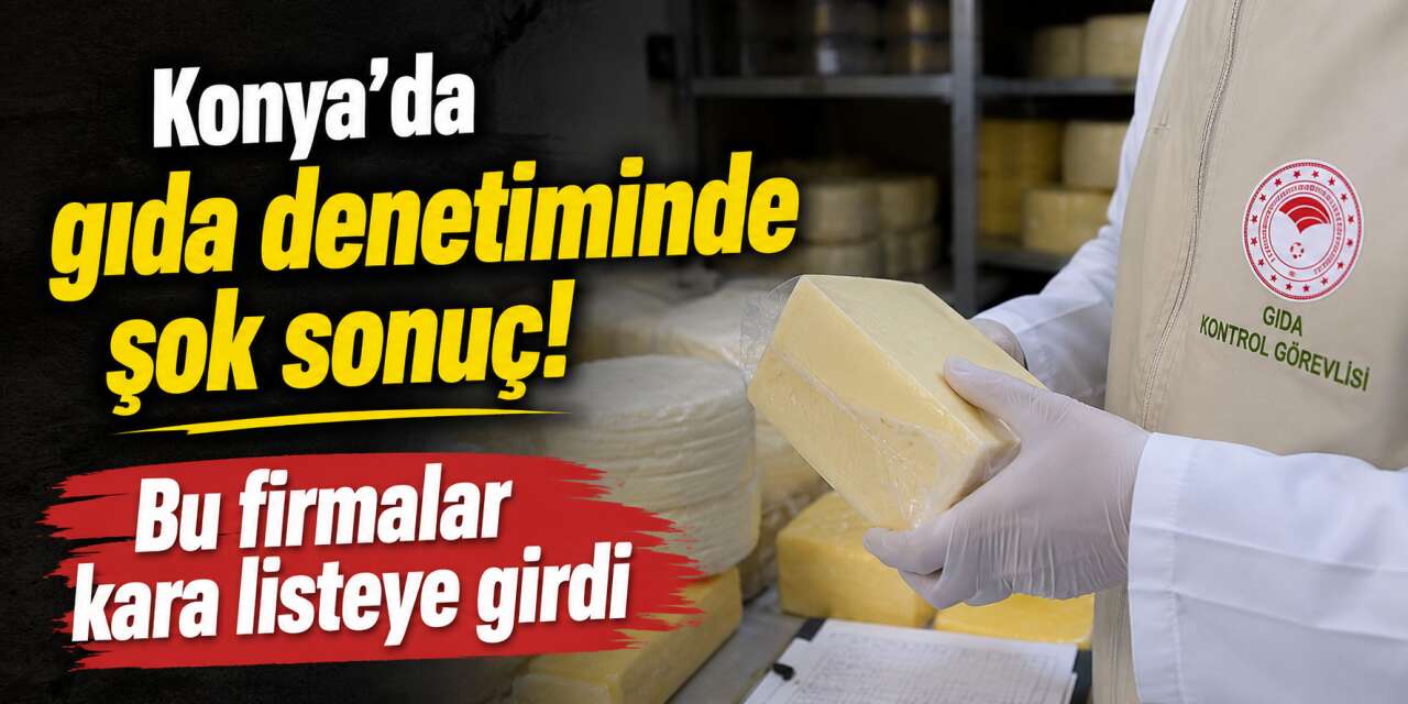 İçine kattıkları, Konya’da 5 peynir firmasını kara listeye soktu