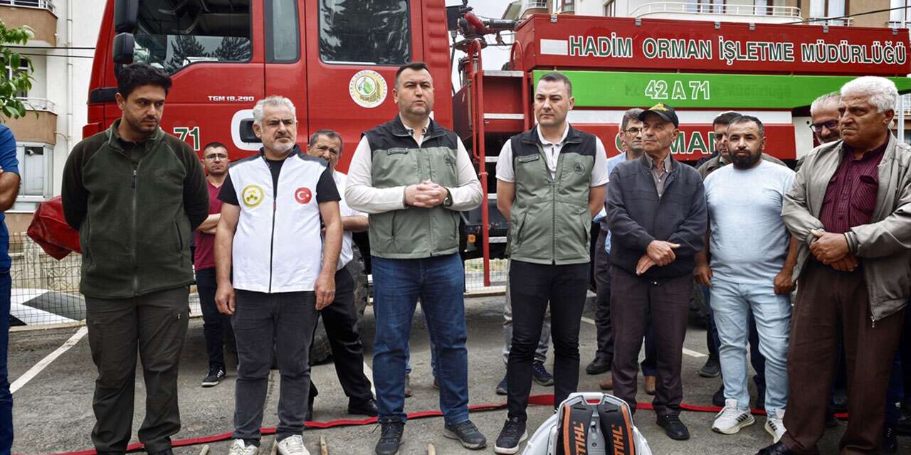 Konya’da 150 arıcıya yangın eğitimi verildi