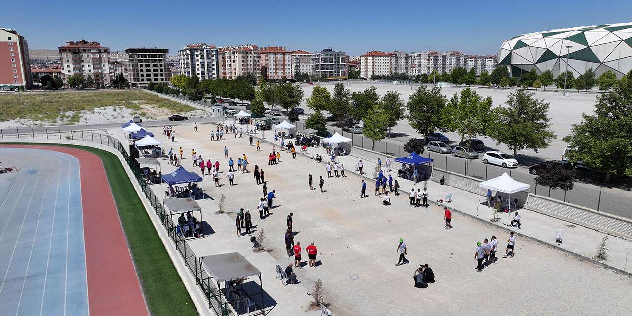 Konya'da 3. Uluslararası Bocce Turnuvası başladı