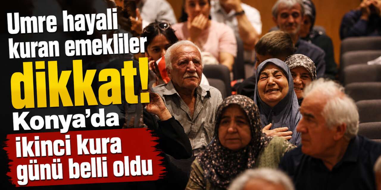 Konya Büyükşehir umreye götürüyor! İkinci kura çekilişi tarihi açıklandı
