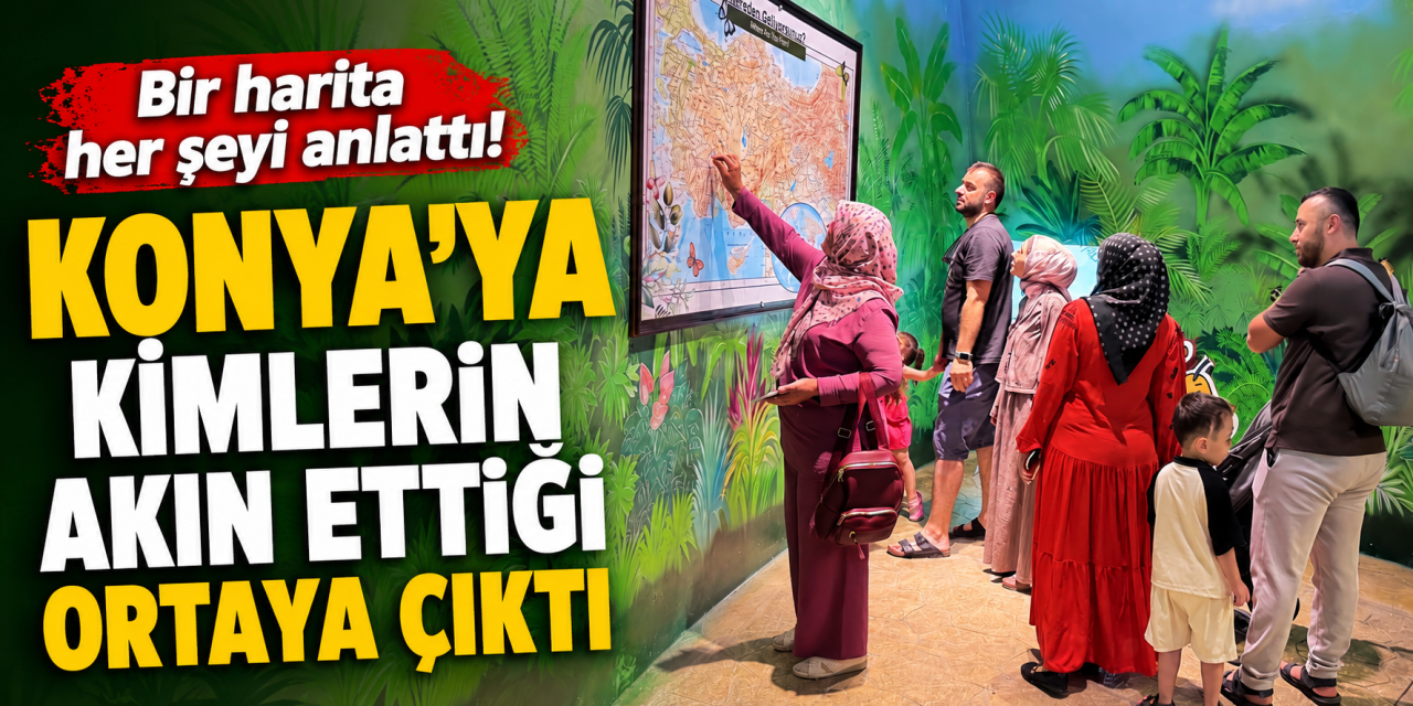 25 bin iğneli harita kanıtladı! Hızlı tren Konya’da turizmi canlandırdı
