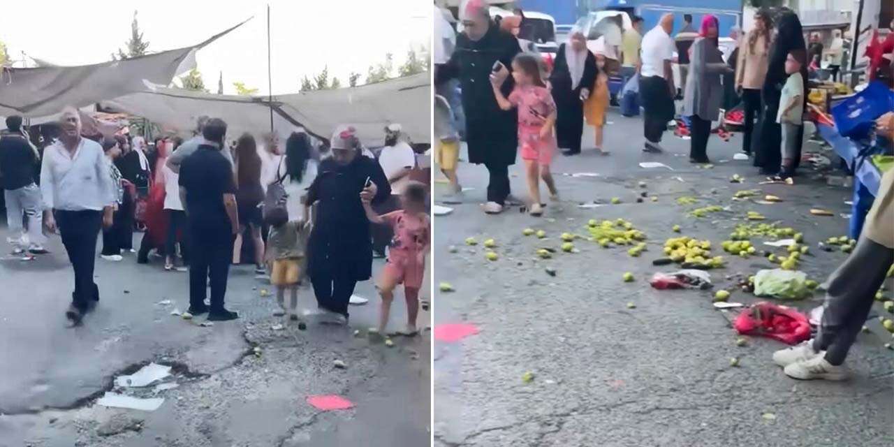Pazarda kavga! Kadın kanlar içinde kaldı, esnaf tutuklandı