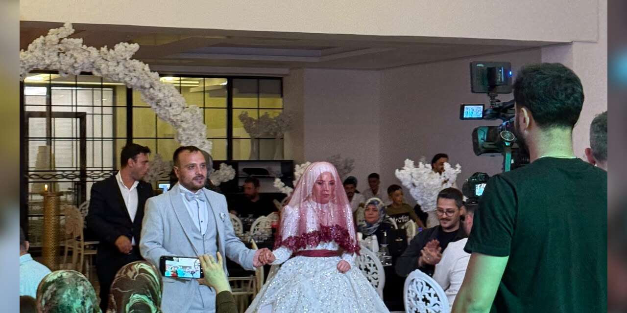 Yıldız ve Aladağ ailelerinin mutlu günü