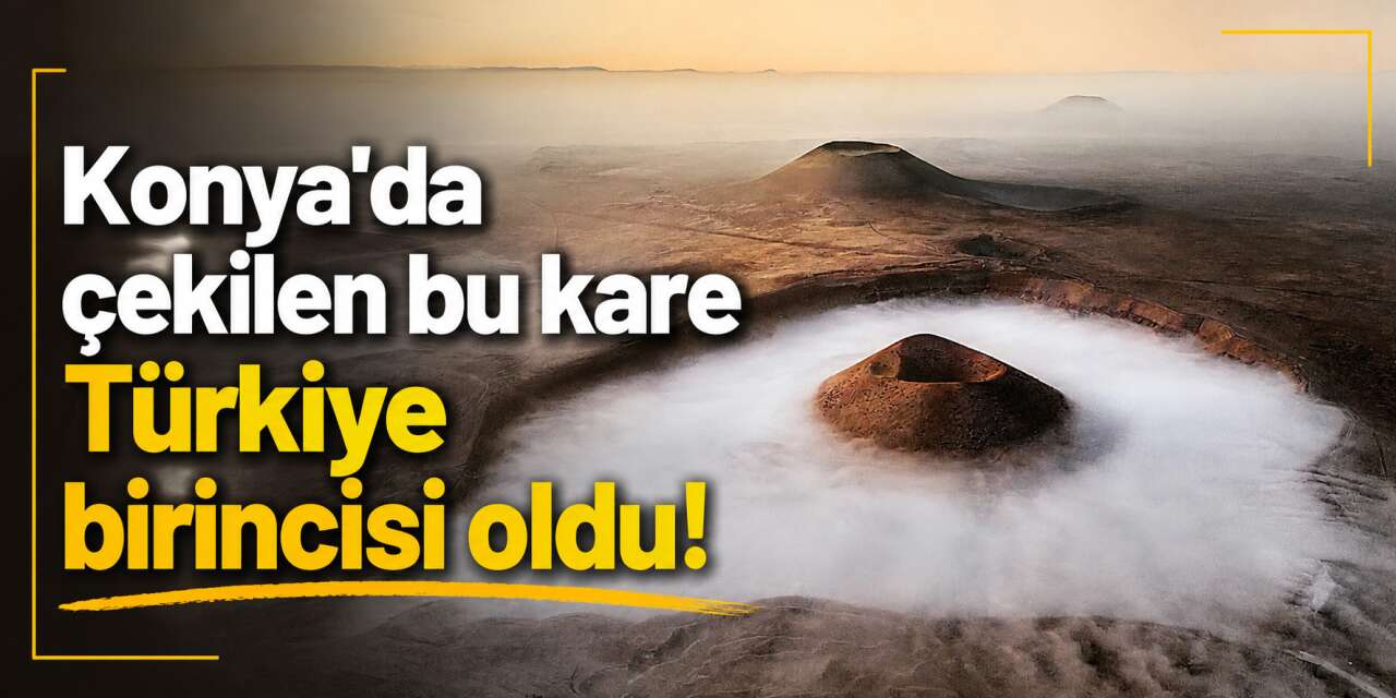 Konyalı fotoğrafçı, memleketinde çektiği kareyle birincilik ödülü aldı