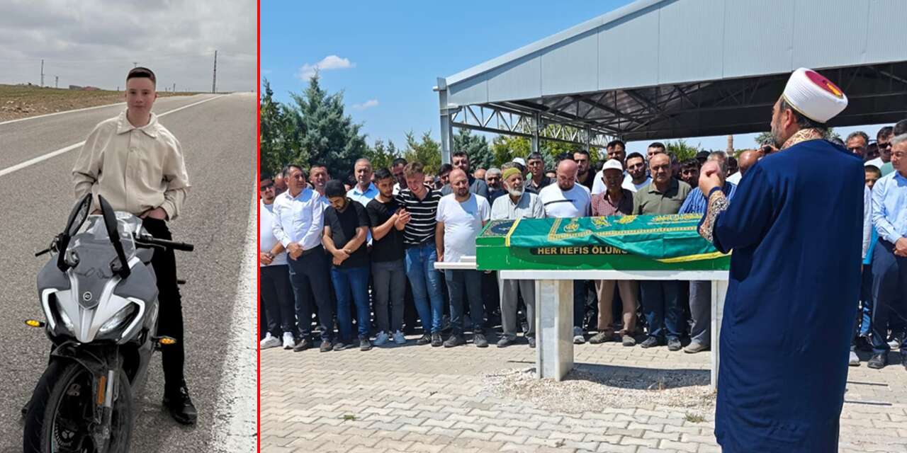 Konya yolundaki kazada can veren gence acı veda! Mehmet Akif Topal toprağa verildi
