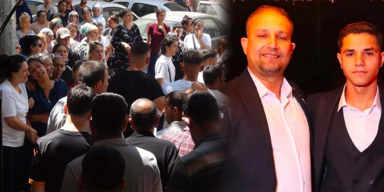 Silahlı saldırıda öldürülen Çetin Kıtıllı ve oğlu Ayaz’a acı veda