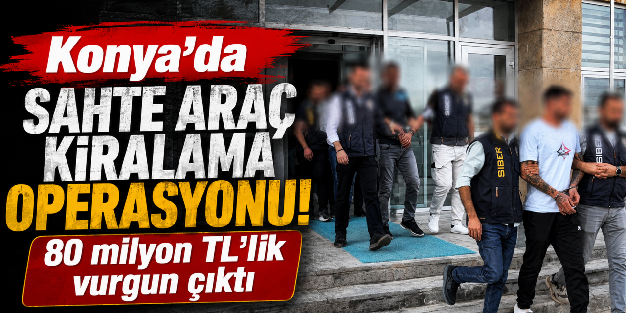 Konya dahil 7 ilde düğmeye basıldı! Sahte site ağı çökertildi, 5 gözaltı